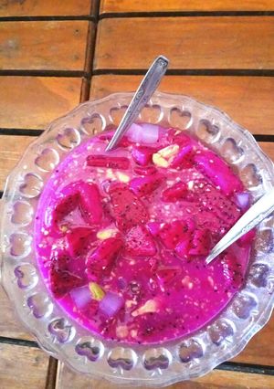 Foto resep Dragon ice ciptaan uminya Ara