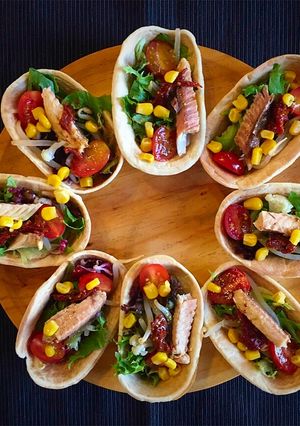 Foto principal de Mini barquitas de ensalada