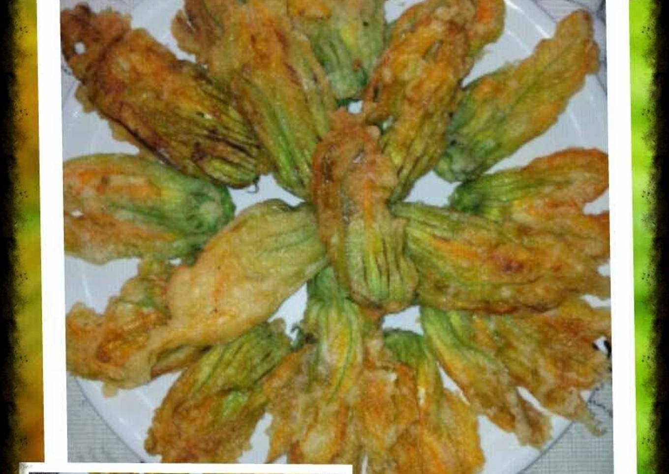 AMIEs FRIED ZUCCHINI FLOWERs