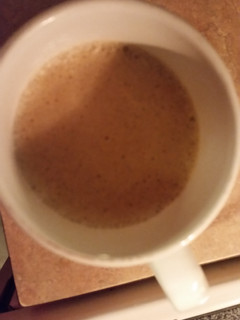A picture of Hot Cermy Latte at Homemade.