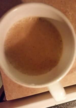 A picture of Hot Cermy Latte at Homemade.