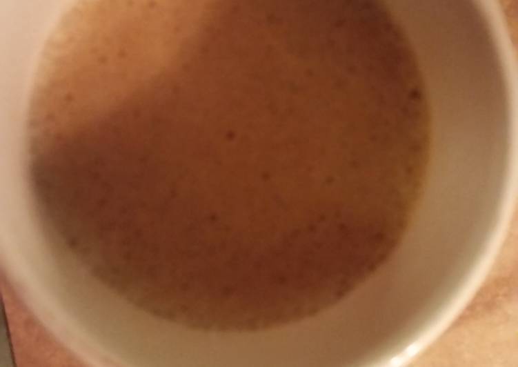 Recipe of Perfect Hot Cermy Latte at Homemade