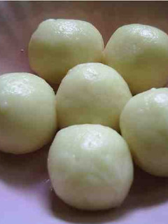 A picture of Soft Dumplings with Mochiko and Tofu.