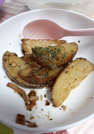 Foto resep Mpasi blw roasted potato teflon 11m