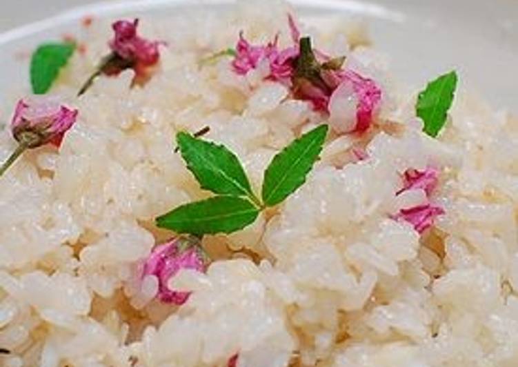 Recipe of Award-winning Salt-Preserved Sakura Blossoms