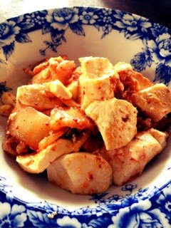 A picture of Super Easy for Short-term Diets Kimchi Tofu.