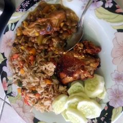 A picture of Fried rice.