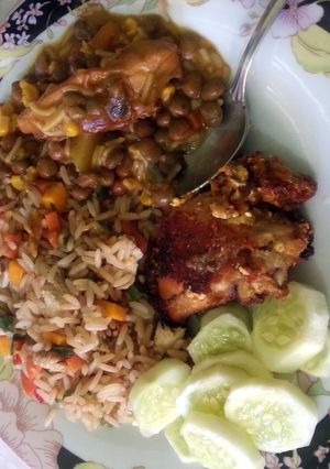 A picture of Fried rice.