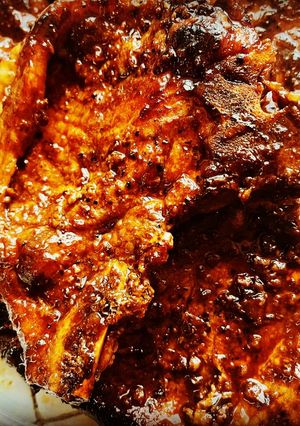 A picture of Honey Garlic Instant Pot Pork Chops.