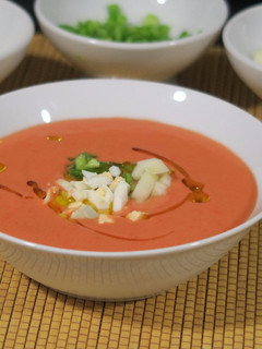 Una foto de Gazpacho andaluz (Vídeo)