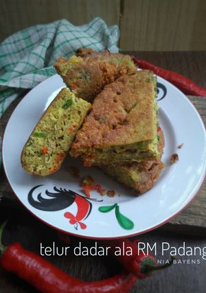 Foto resep Telur dadar tebal ala RM Padang #seninsemangat