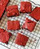 Oreo Cream Cheese stuffed Red Velvet Brownies