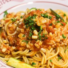 Simmered Seafood Spaghetti A picture of Simmered Seafood Spaghetti.