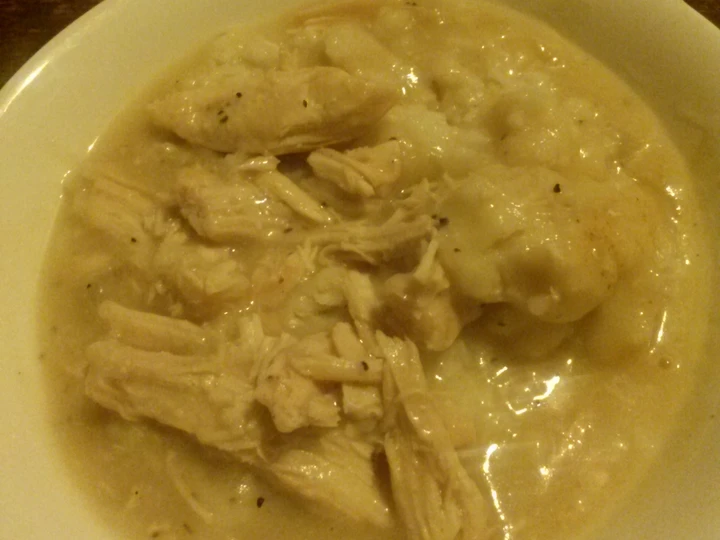 Recipe Crock pot Chicken and dumpling with rice the So Delicious So Delicious