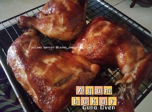 Gambar Ayam bakar guna oven