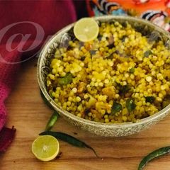 A picture of Sabudana Khichdi.