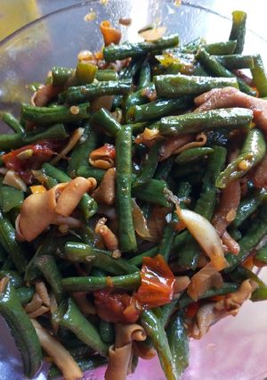 Foto resep Tumis Kacang Panjang Usus Ayam