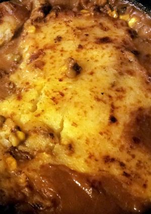 A picture of Sheree's Busy Woman's Skillet Shephard's Pie.