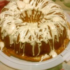 A picture of Southern Livings Cream cheese pound cake.