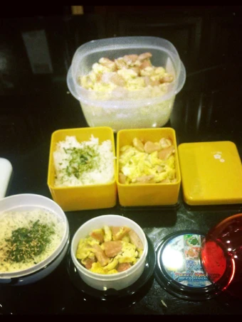 Easy Way Make Breakfast Rice (quick easy recipe for college students!) the Delicious Tasty