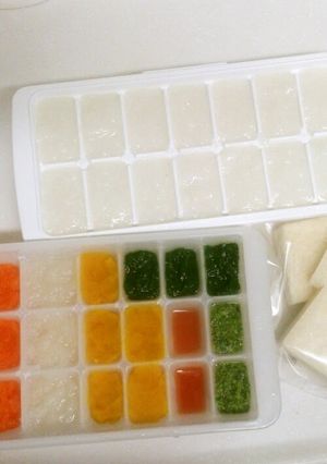 A picture of My Notes On Freezing Stage 1 Baby Food.