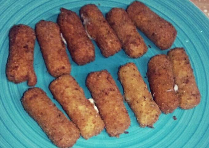 Easiest Way to Make Any-night-of-the-week Mozzarella Sticks!