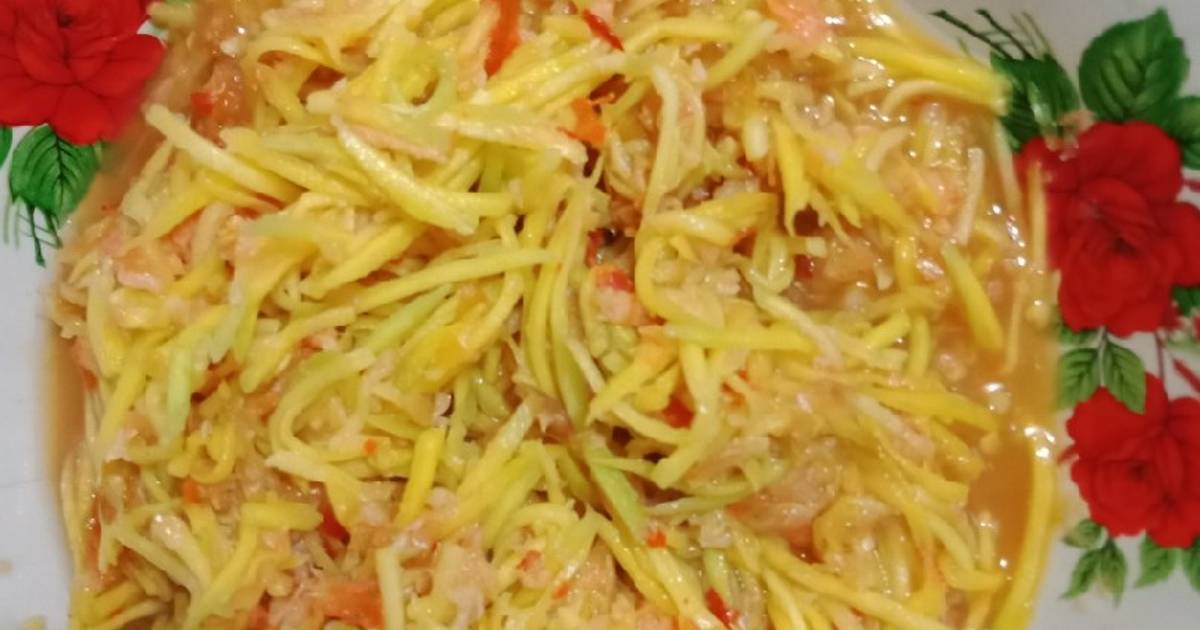 Resep Sambal Mangga Ebi Oleh Fony Shu Cookpad