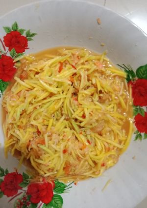 Foto resep Sambal mangga ebi