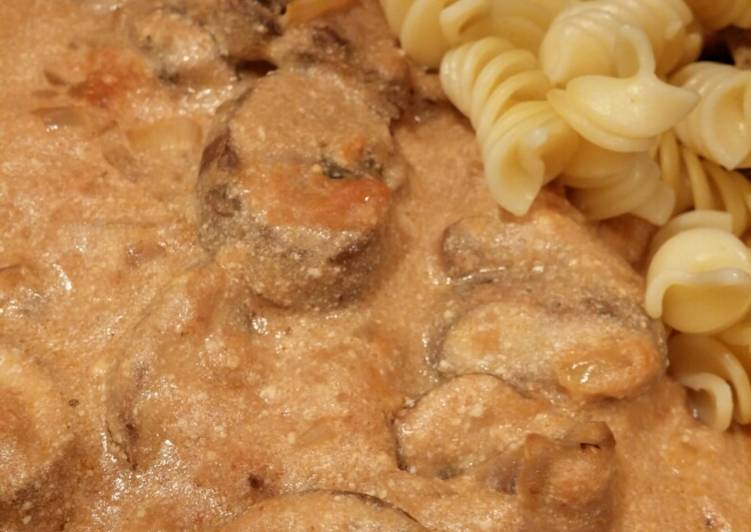 Step-by-Step Guide to Cook Super Quick Beef Stroganoff