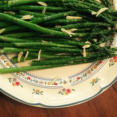 A picture of Quick Garlic Asparagus.