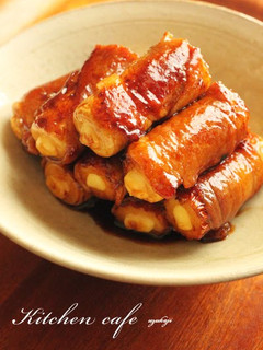A picture of Meat-Wrapped Chikuwa and Cheese.
