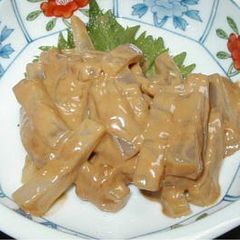 The Best Ika no Shiokara (Salt Preserved Squid) A picture of The Best Ika no Shiokara (Salt Preserved Squid).