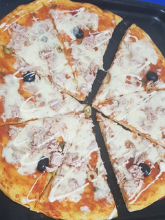 صورة لوصفة بيتزا 🍕