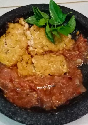 Foto resep Tempe penyet sambel terasi