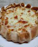 Tarta (pascualina) saludable, con sobras de comida!