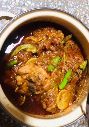A picture of Chicken korma.