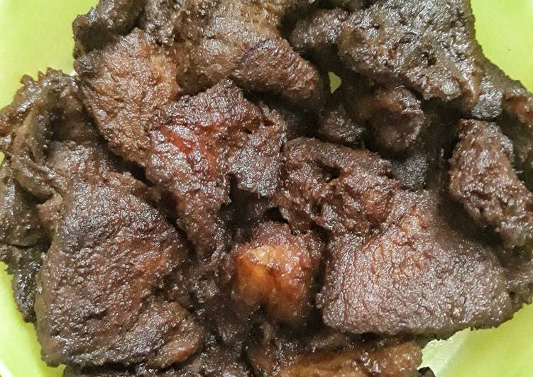 Resep Babi Goreng Asam, Sempurna