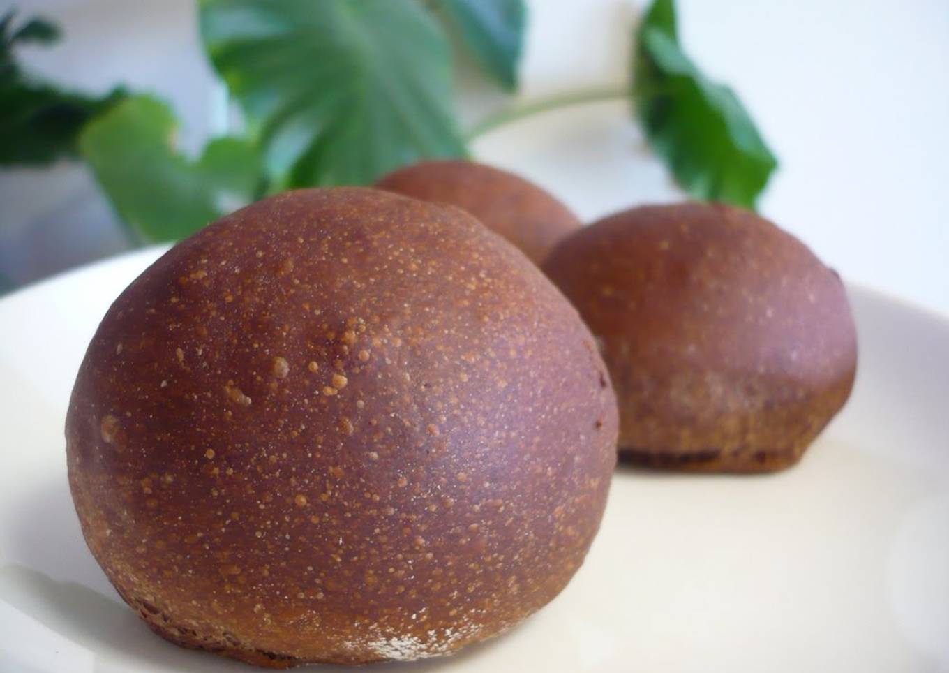 Macrobiotic cocoa bread