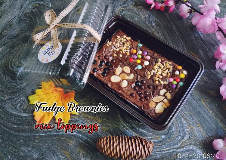 Langkah Mudah untuk Membuat Shiny Fudge Brownies Anti Gagal