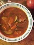 Creamy minestrone soup