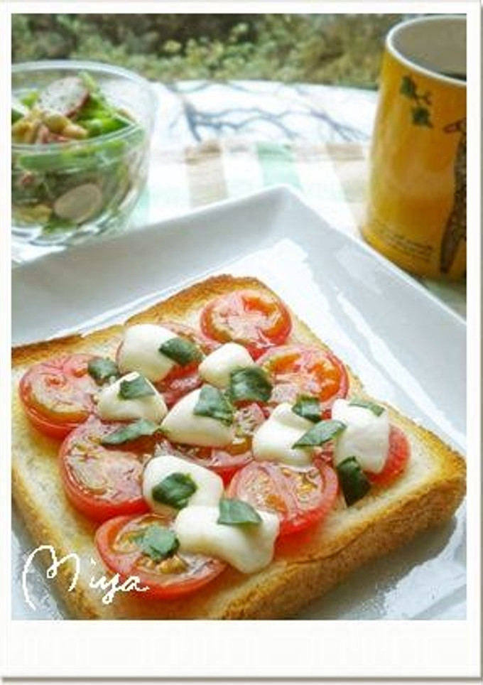 A picture of Margherita-style Toast.
