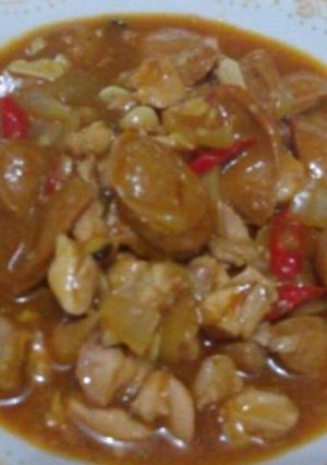 Foto resep Ayam Sosis Saus Tomat