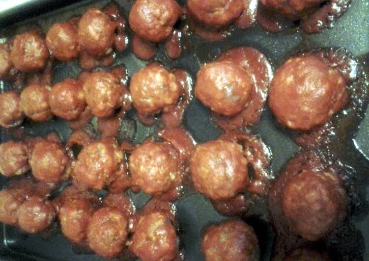 Grandma's Sweet & Sour meatballs
