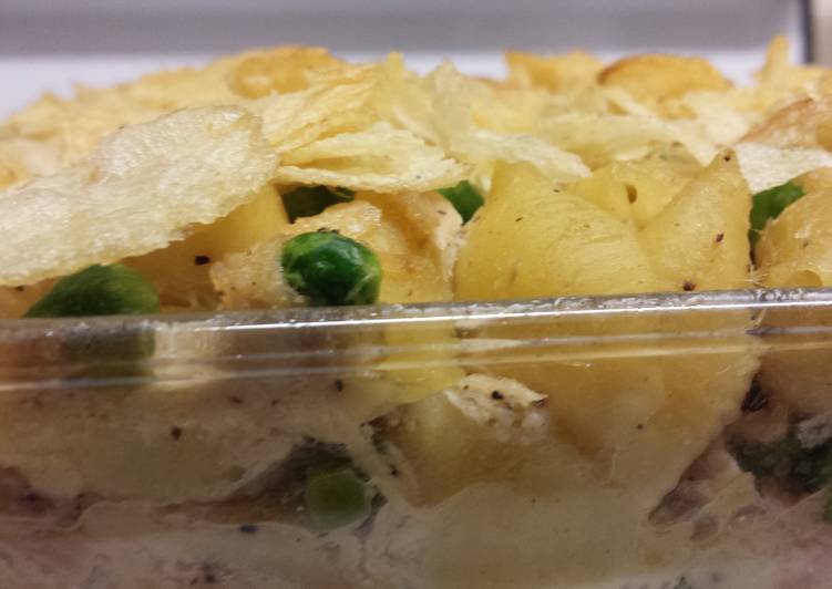 Easiest Way to Make Speedy Moms Famous Tuna Fish Casserole