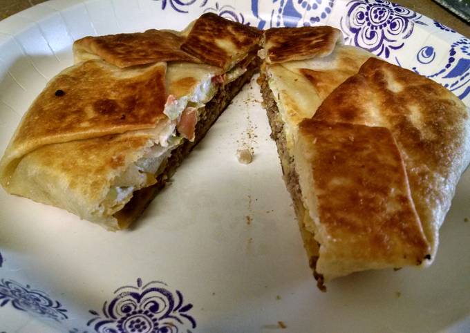 Home Made Crunch Wrap Supremes