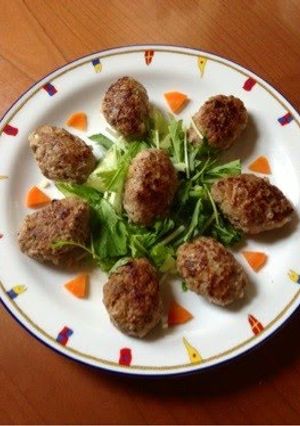 A picture of Turkish Kofta Meat Patties.