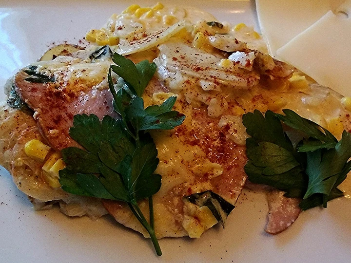 Simple Way Make Recipe One Skillet Scalloped Potatoes And Ham that is So Delicious, Addictive}