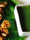 Spinach Pesto with walnut