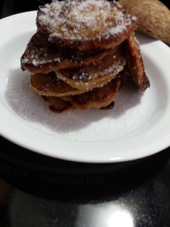 A picture of Jamaican Banana Fritters.