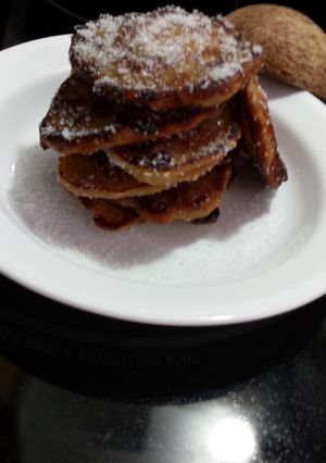 A picture of Jamaican Banana Fritters.
